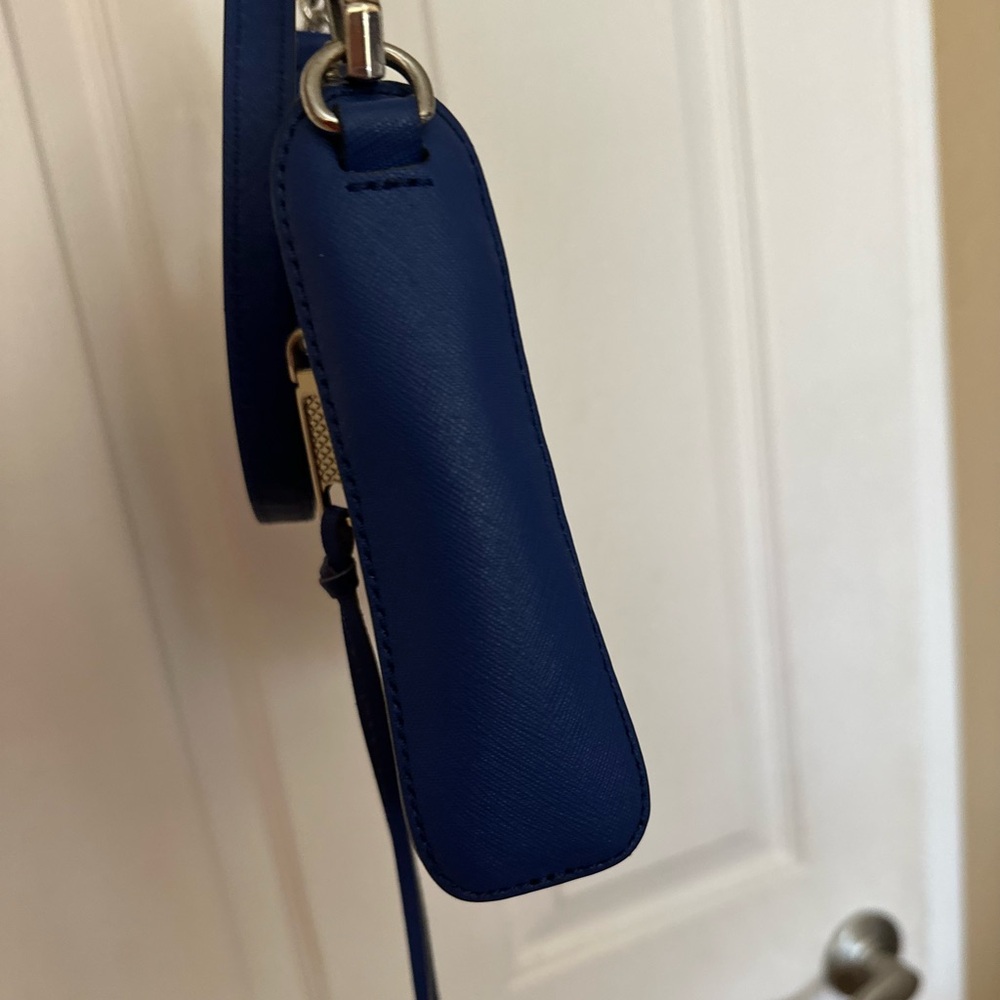 Rebecca Minkoff Avery crossbody bright blue & silver hardware and dust bag - Picture 5 of 15